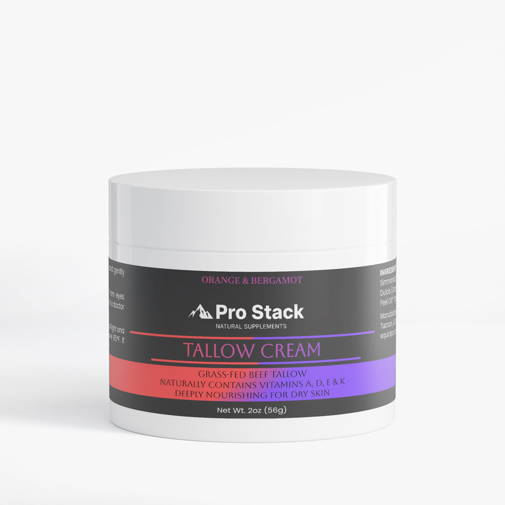 Tallow Cream Orange & Bergamot