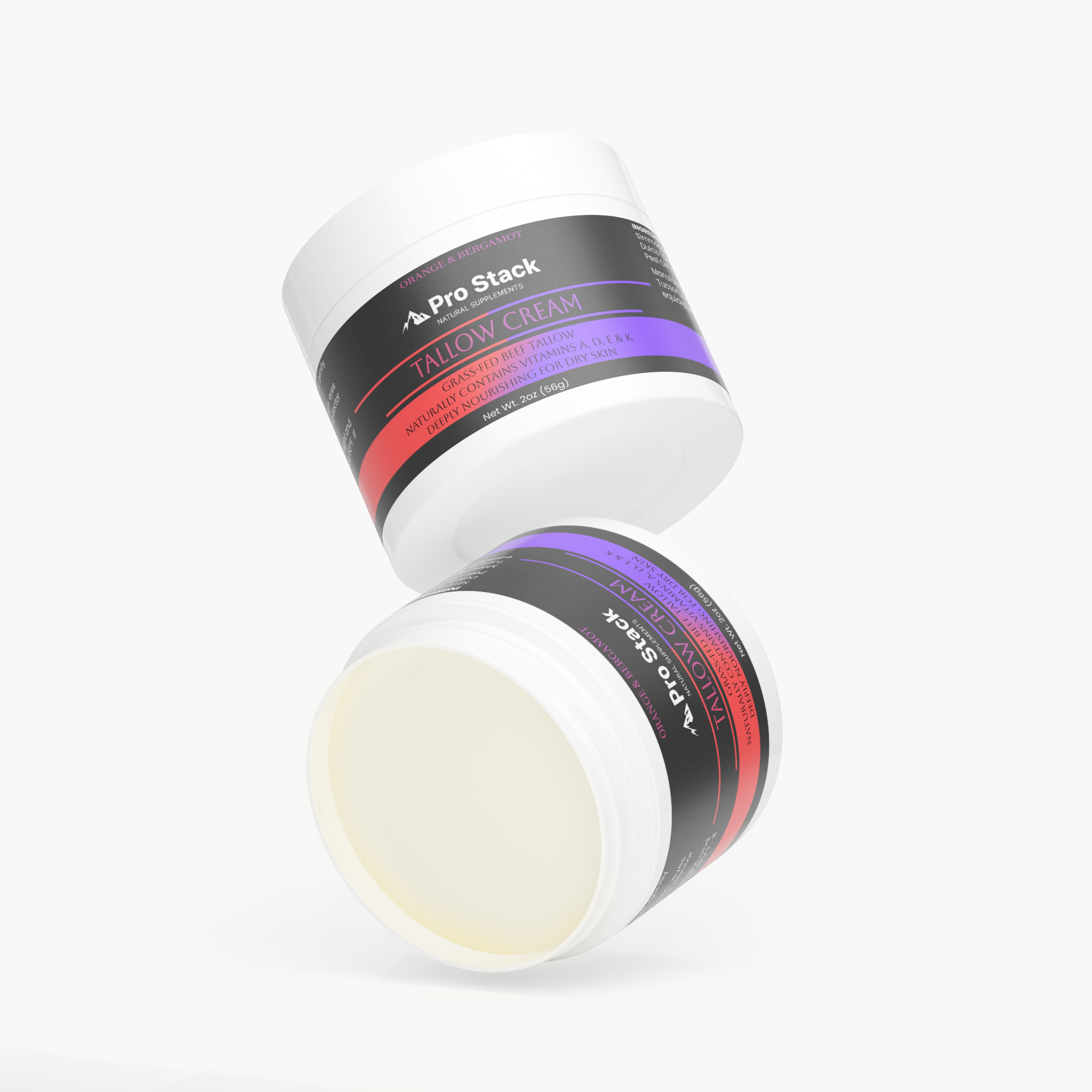 Tallow Cream Orange & Bergamot