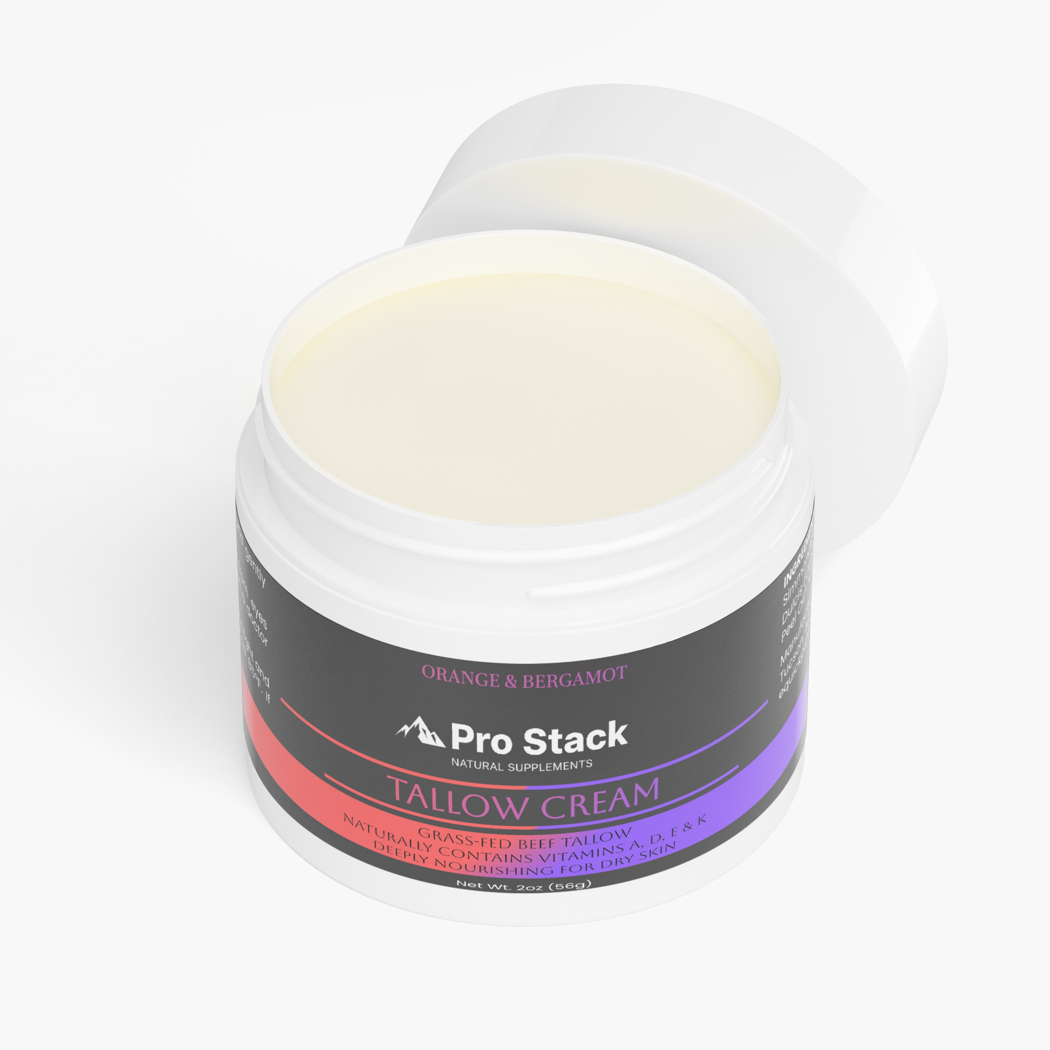 Tallow Cream Orange & Bergamot