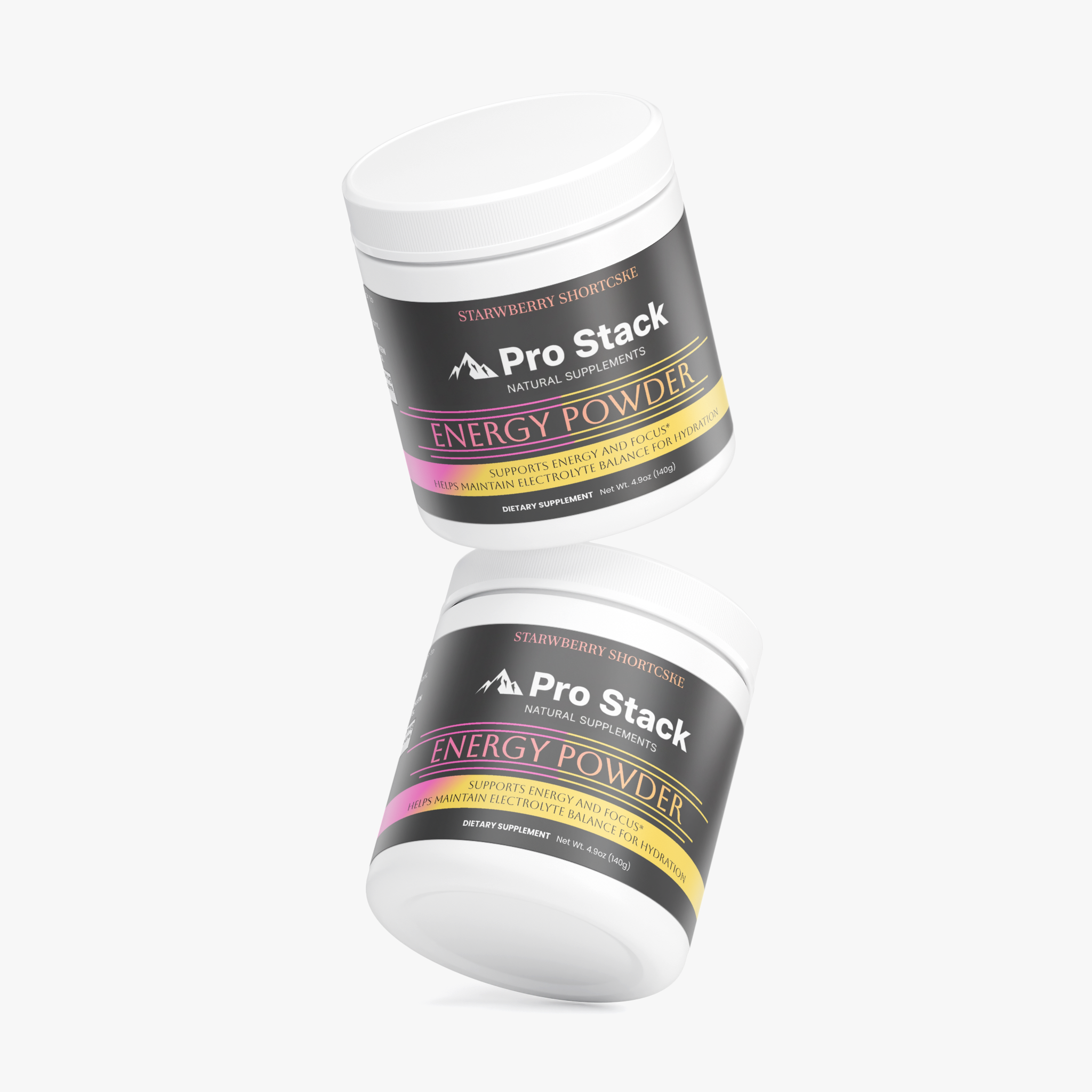 Energy Powder (Strawberry Shortcake)
