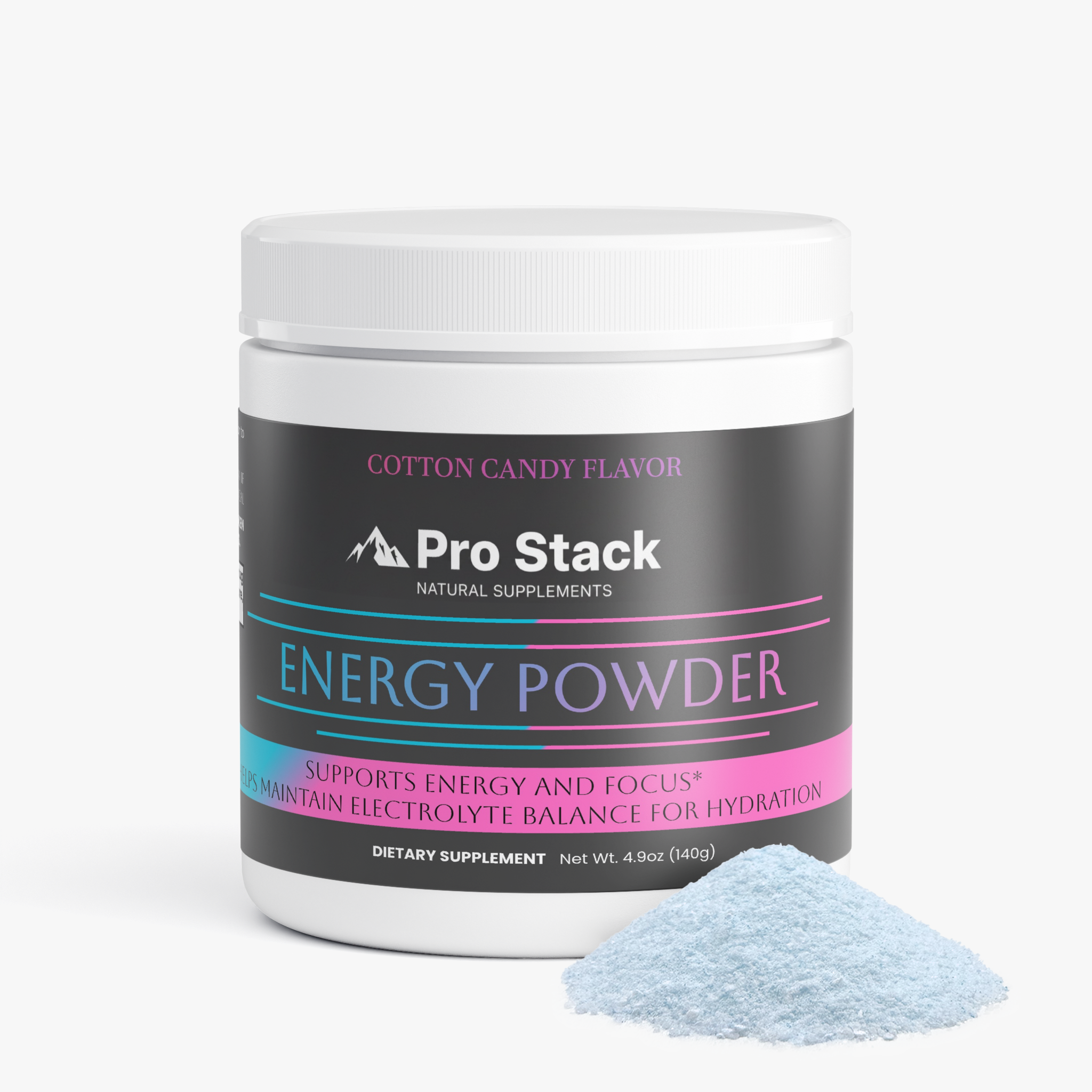 Energy Powder (Cotton Candy)