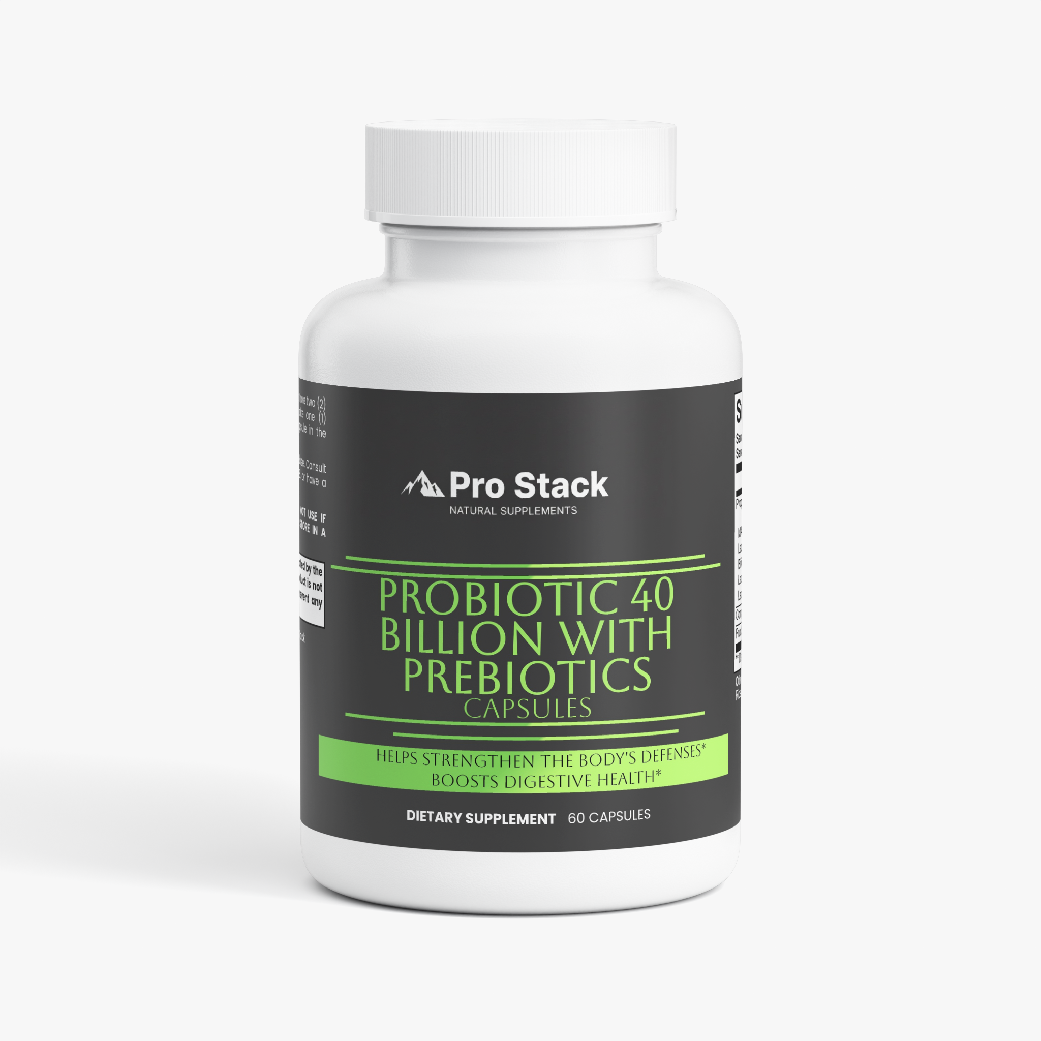Probiotic 40 Billion with Prebiotics