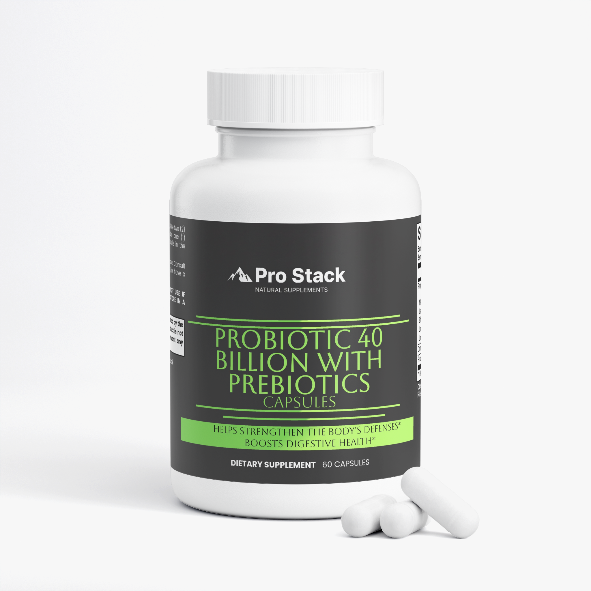Probiotic 40 Billion with Prebiotics