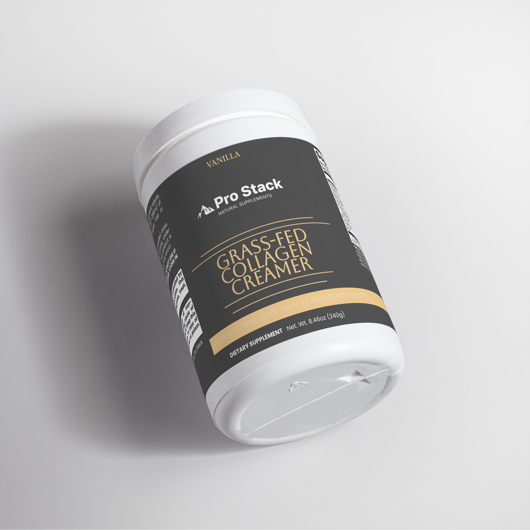 Grass-Fed Collagen Creamer (Vanilla)