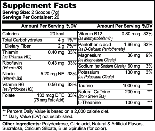 Energy Powder (Cotton Candy)